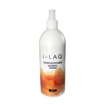 Антисептик-спрей i-Laq с ароматом апельсина, 500 мл